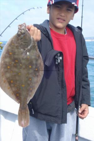 2 lb 4 oz Plaice by Brandon