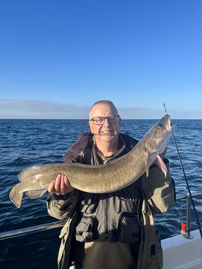 11 lb 4 oz Ling by Andy Cooper
