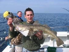 9 lb Cod by Marco Smith from Lincolnshire.