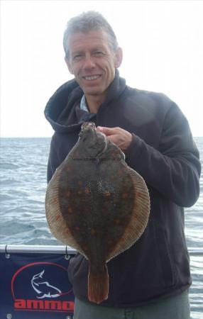 4 lb 12 oz Plaice by Phil Baker