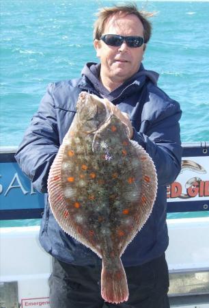 4 lb 10 oz Plaice by Reg Phillips