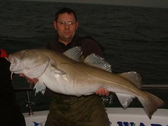 26 lb 8 oz Cod by Tom James