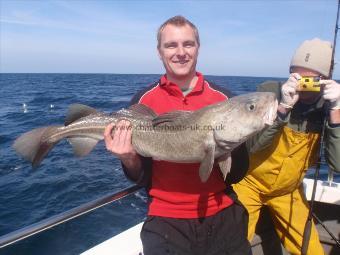 16 lb 5 oz Cod by Will Thompson from Leeds.