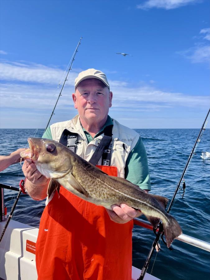 4 lb 8 oz Cod by Del Moran