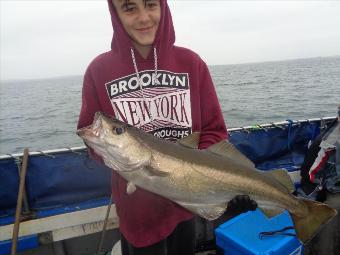 8 lb 8 oz Pollock by caught by cameron nice fish