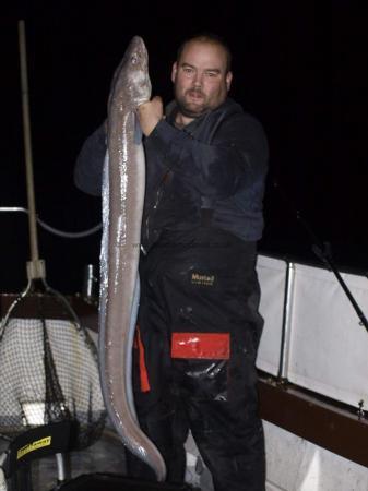 18 lb 2 oz Conger Eel by Unknown