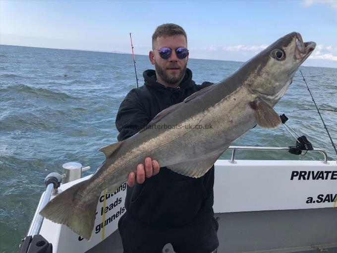 14 lb 1 oz Pollock by Dan Lee