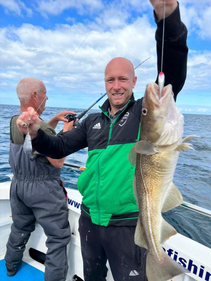 6 lb 10 oz Cod by Nick.