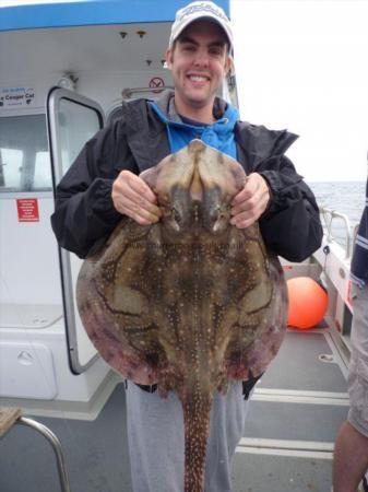 14 lb 6 oz Undulate Ray by Peter Whipp