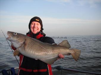 5 lb 8 oz Cod by Paul Brittain from Whitby