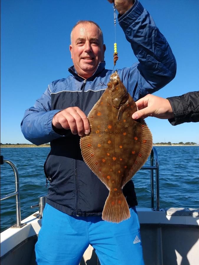 2 lb 9 oz Plaice by Dave