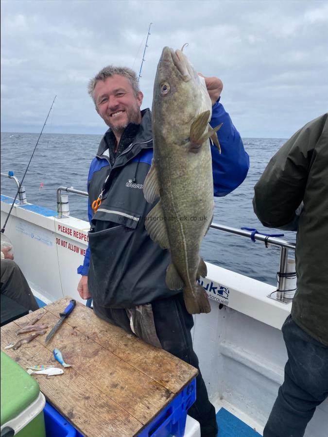 8 lb 6 oz Cod by Jim.