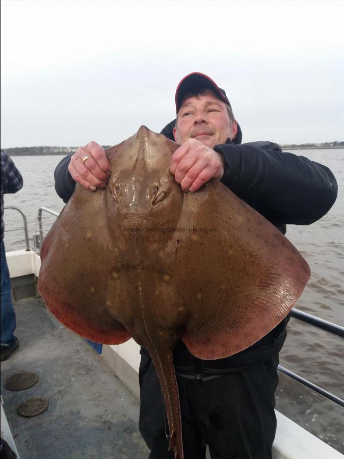 18 lb 12 oz Blonde Ray by Robin tarr