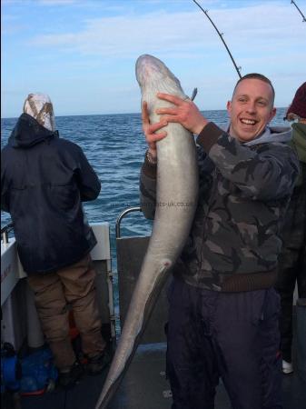 31 lb 6 oz Conger Eel by Toby