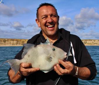 3 lb Trigger Fish by Ian Watson