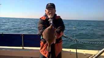 2 lb Plaice by Stephen Wake
