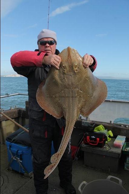 20 lb 10 oz Blonde Ray by Steve Peek