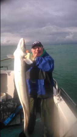 34 lb Conger Eel by glen Williams