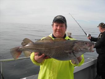 8 lb 8 oz Cod by Victor Robertson - From Shetland