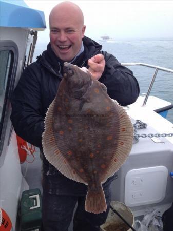 5 lb 12 oz Plaice by Andy Land