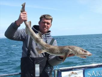 10 lb 8 oz Bull Huss by Justin Yates