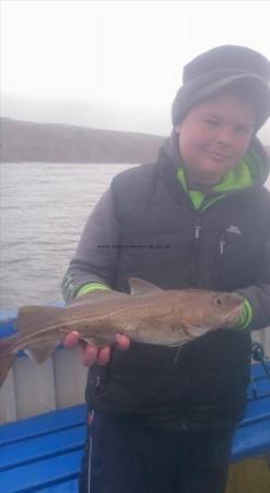 2 lb 3 oz Cod by Brad Smith