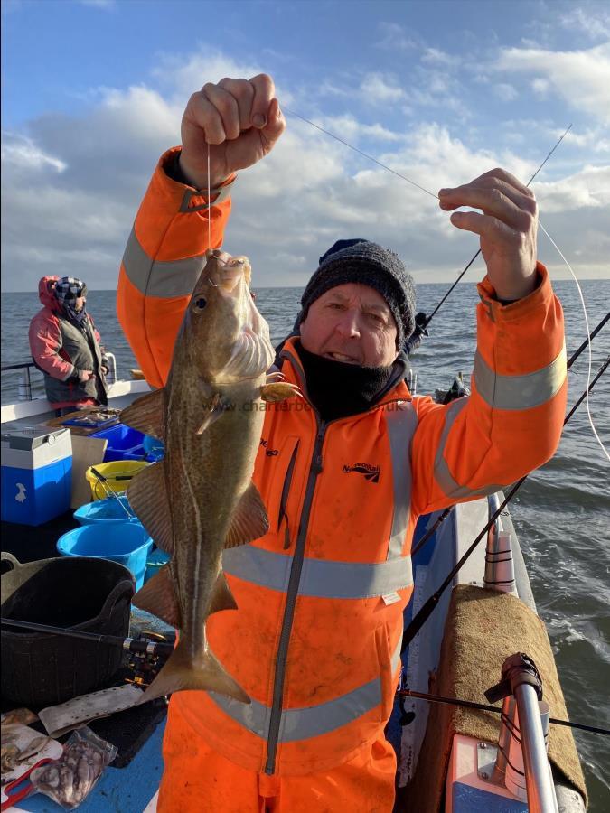 3 lb Cod by Dave Sharp.