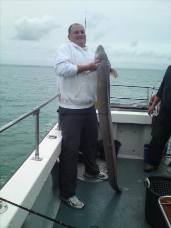 35 lb 6 oz Conger Eel by Stan