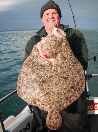 14 lb 8 oz Turbot by Geoff Birtwhistle