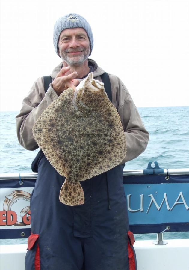 5 lb 8 oz Turbot by Rick Hawkins