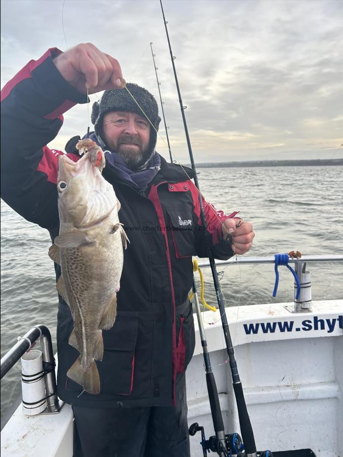 3 lb 14 oz Cod by Si England.