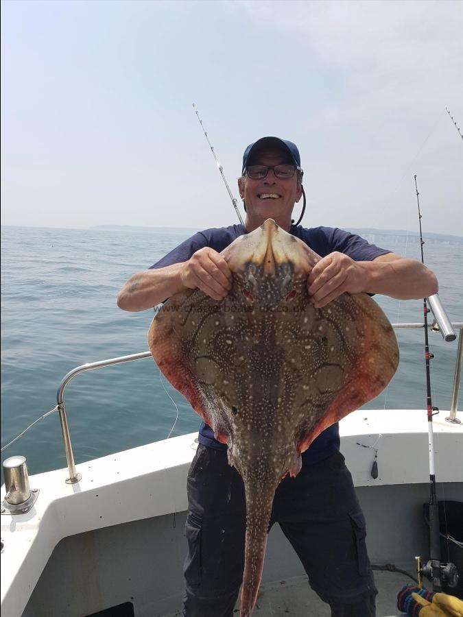 18 lb 3 oz Undulate Ray by Unknown