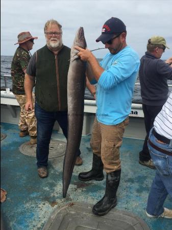 40 lb Conger Eel by Kevin McKie