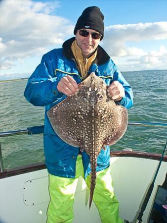 5 lb 4 oz Thornback Ray by Richard Seller