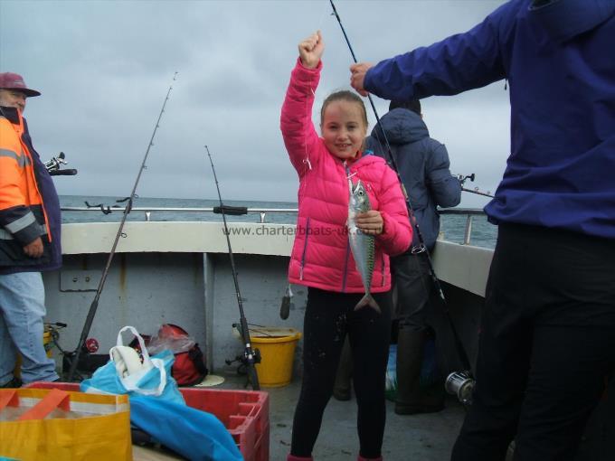 2 lb 1 oz Mackerel by Annabel