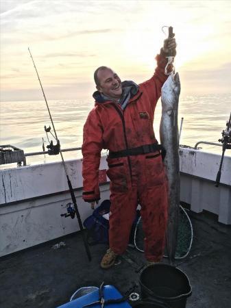 31 lb Conger Eel by Unknown