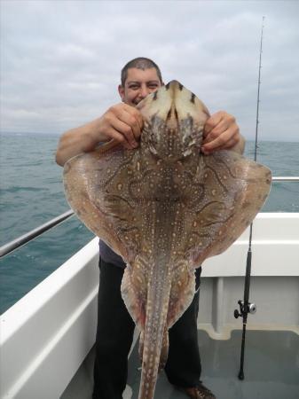 17 lb 3 oz Undulate Ray by George