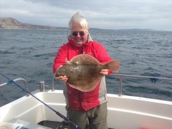 2 lb 8 oz Plaice by Roy Shipway