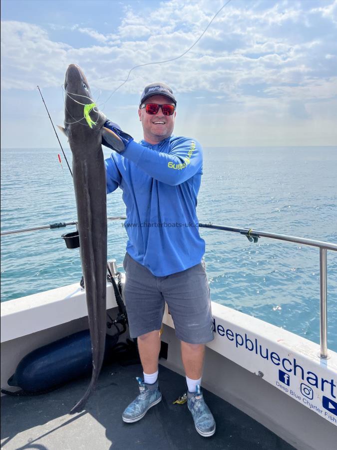 45 lb Conger Eel by The Skipper