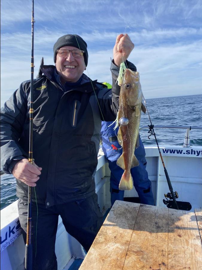 4 lb 3 oz Cod by Tony.