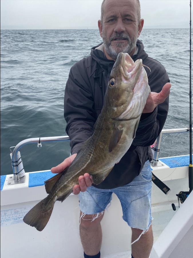 4 lb 6 oz Cod by Phil.