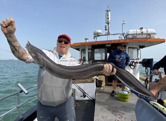 13 lb Conger Eel by Unknown