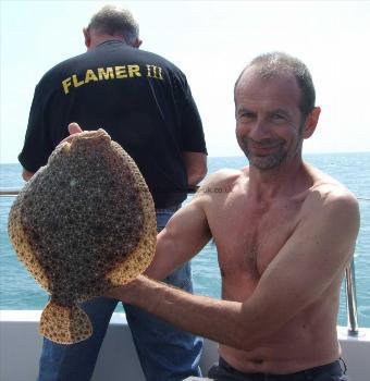 4 lb 4 oz Turbot by Rick Hawkins