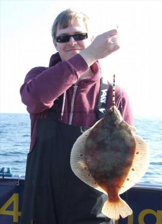 2 lb 8 oz Plaice by Dan White