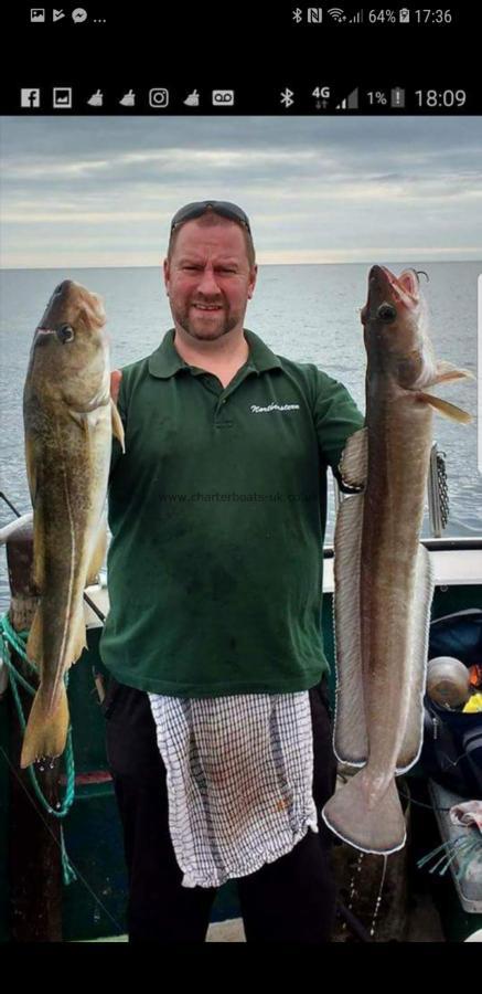 10 lb Cod by Jeff Ayre (owner skipper)