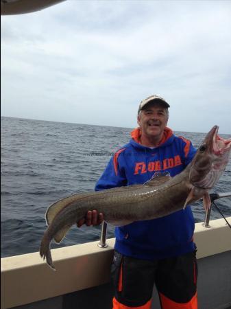 19 lb 9 oz Ling by John Jones