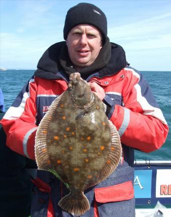 4 lb Plaice by David Hawker