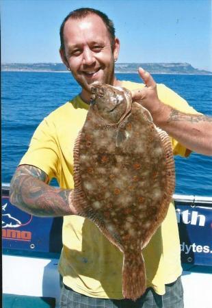 5 lb 4 oz Plaice by Russ Warwick