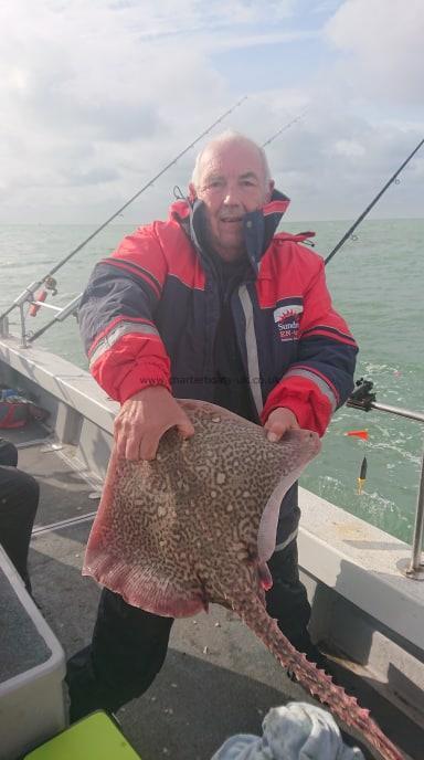 7 lb Thornback Ray by Paul Relf