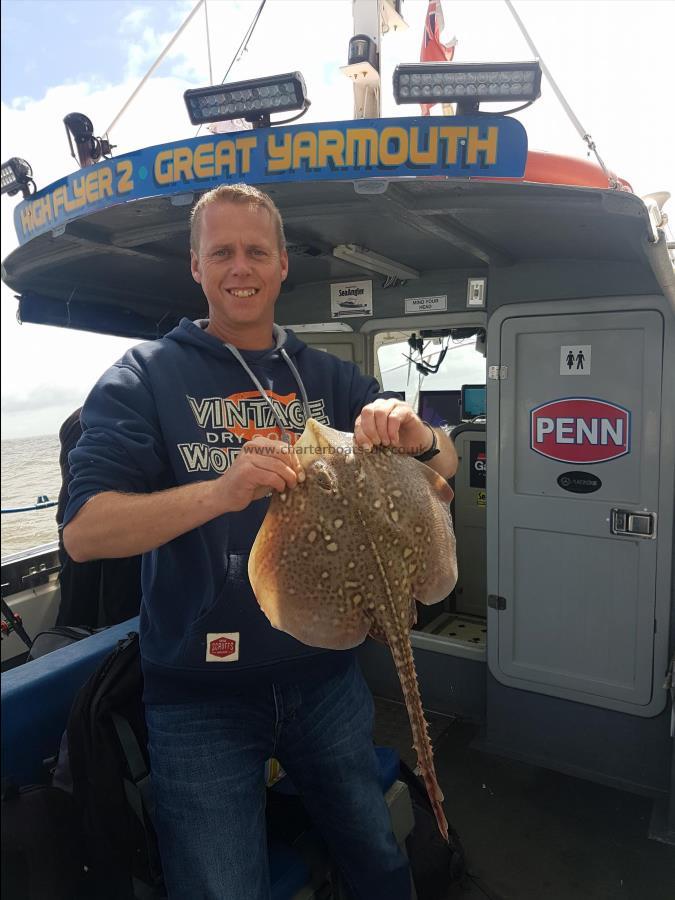 4 lb Thornback Ray by Chris